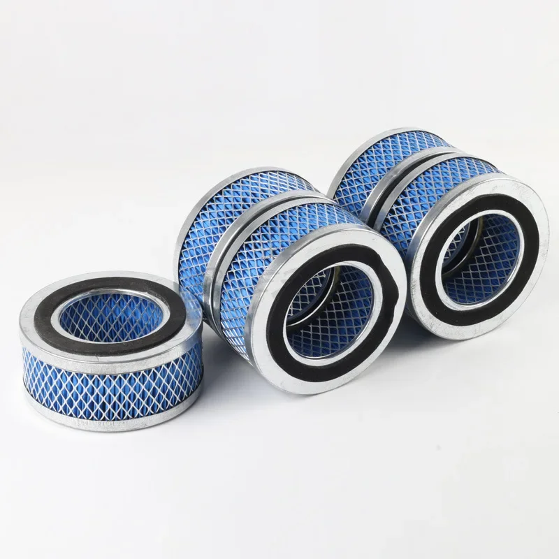 Air Compressor Accessories Muffler Filter Element 126 Large Muffle Air Filter Paper Double Mesh Air Filter