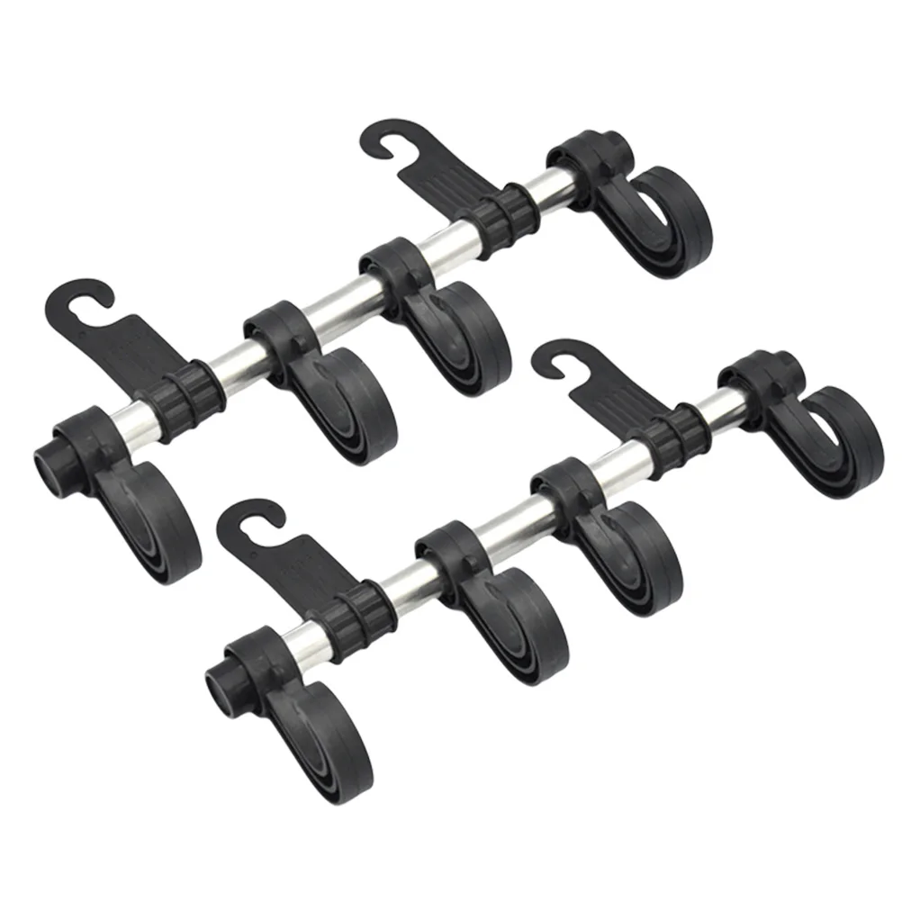 

2Pcs Auto Headrest Hanger Rotatable Car Seat Hook for Back Seat Organizer Vehicle Storage Hook Easy Install No Tools Needed