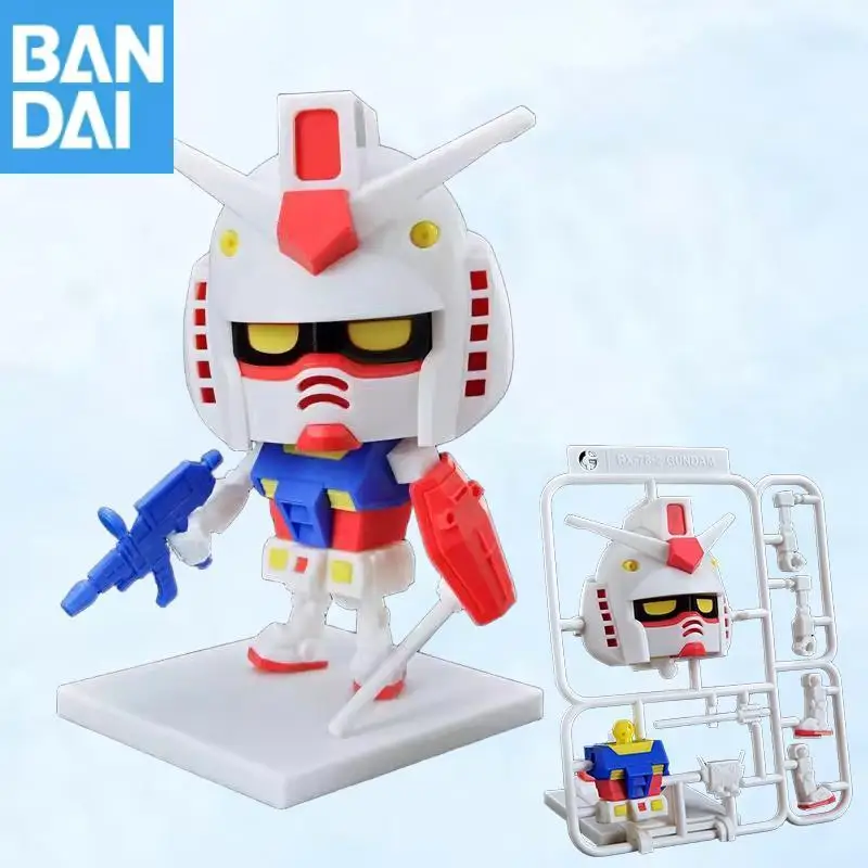 

In Stock Bandai Namco Banpresto Gundam Igunpla-Kun Dx Set with Runner Ver Recreation Parts Rx-78 Assembly Figure Model Toy Gift