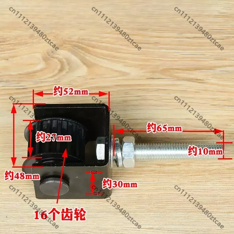 Elevator Door‑Operator Timing Belt Driven Pulley With Bracket, Car‑Door Transmission Wheel Spare Part