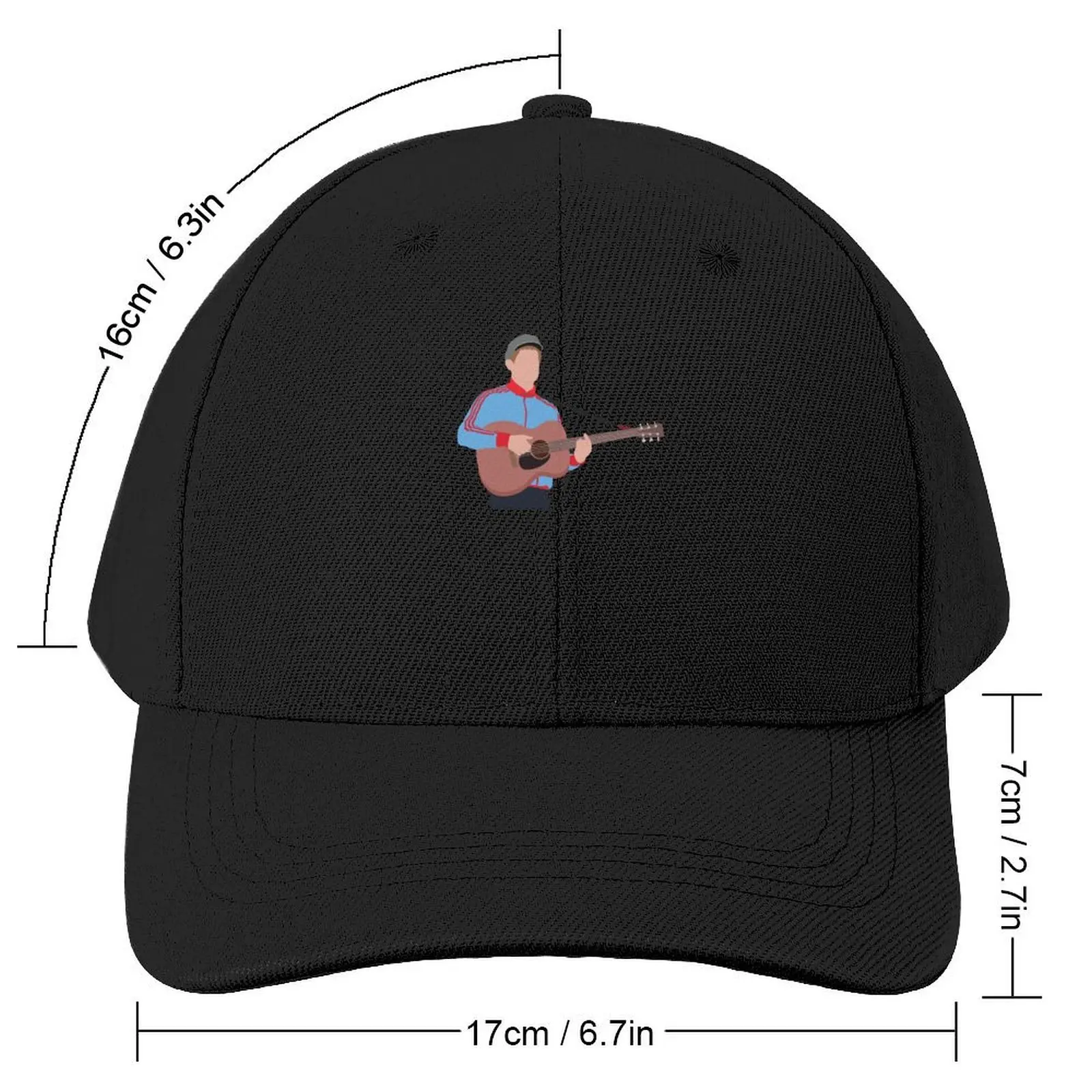 Music Vintage Gerry Cinnamon Minimalist Design Gift Music Fans Baseball Cap hiking hat Wild Ball Hat Visor Mens Caps Women's