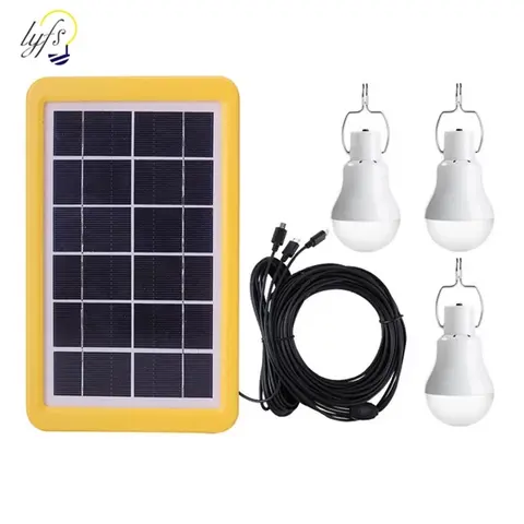 Waterproof solar bulb light with hook lyfs