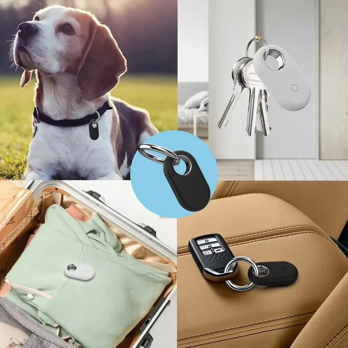 New For Samsung Galaxy Smart Tag 2 Locator Tracker Case Keychain Anti-Scratch Protective Skin Cover For Smart Tag Tracker Holder