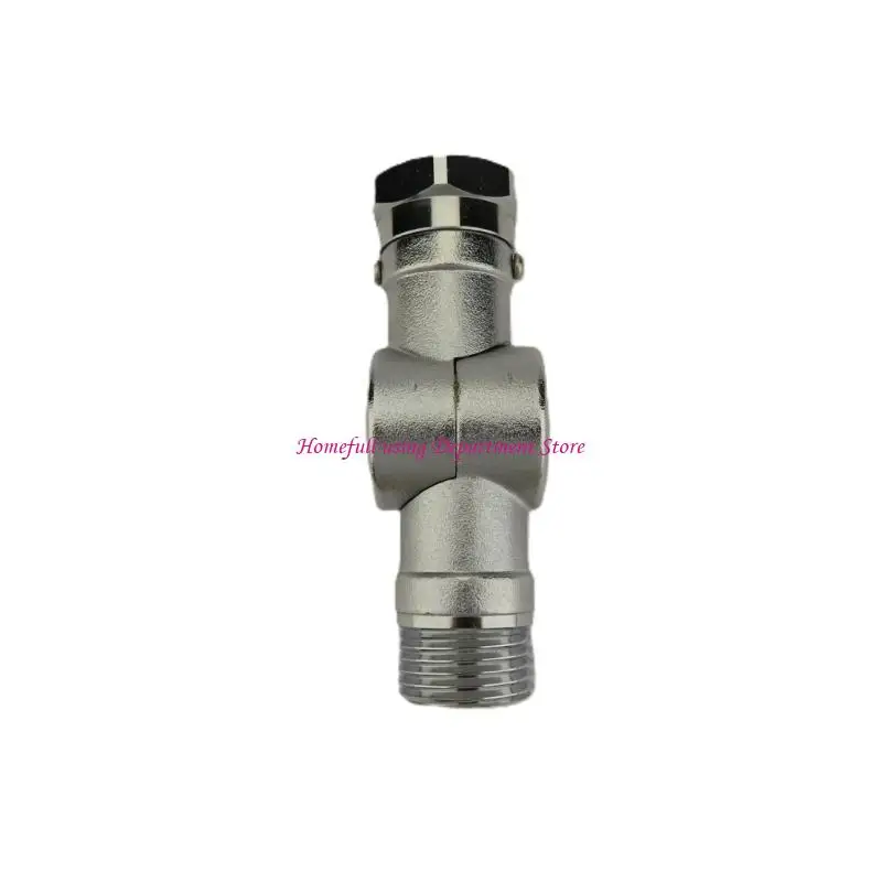 Brass Garden Hose Connector Light Weight 180 360 Degree Hose Adapter For Gardening Applications Enduring