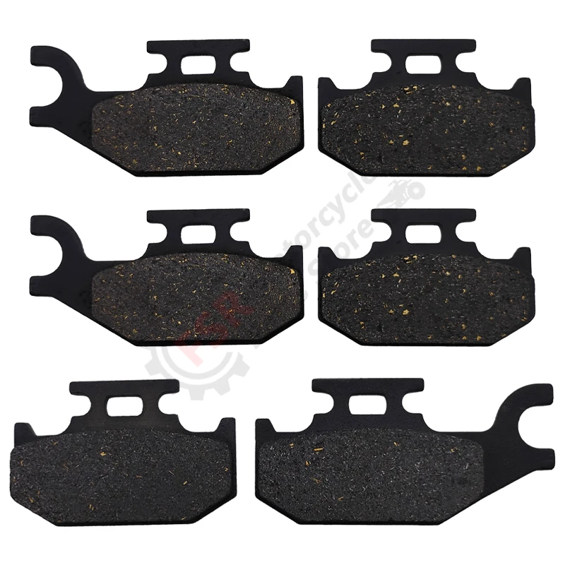 Передние/задние тормозные колодки Подходит для CAN-AM Maverick 1000 Renegade 500 Outlander 800 650 500 400 330 DS 650 Traxter & Ski-Doo Elite 1500