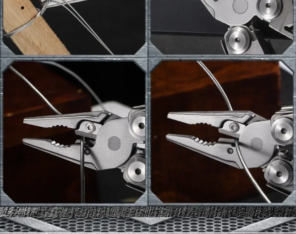Emergency Pliers Folding Knife Multi-purpose Tool Tactical Clip Combination Survival Gear Clip Outdoor Multi-purpose Multitool