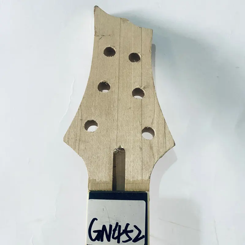 GN452 Genuine HB ECG24 Electric Guitar Unfinished DIY Guitar Neck Surface Dirty Damages Cracks and Scratches Special Sales