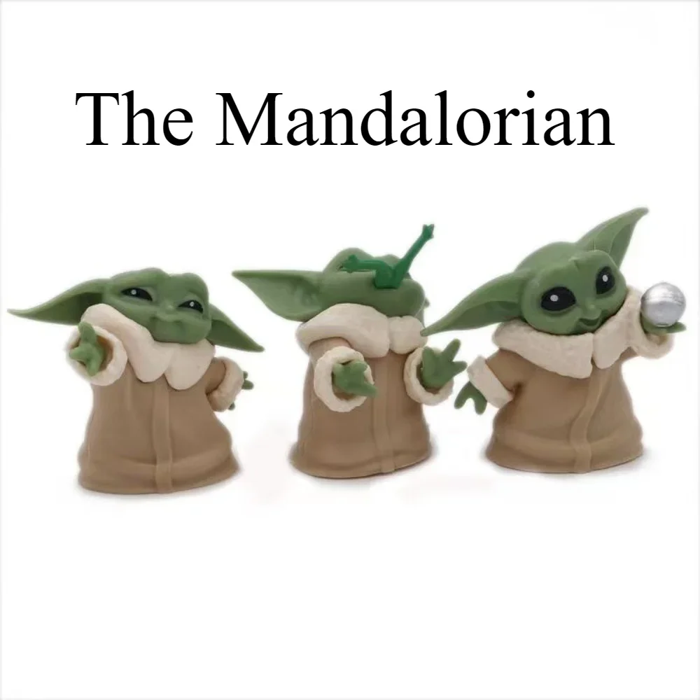 Star Wars Mandalorian Little Yoda Baby Popular Exquisite Handmade Desktop Car Ornament Cute Fun Model Doll That Children Love