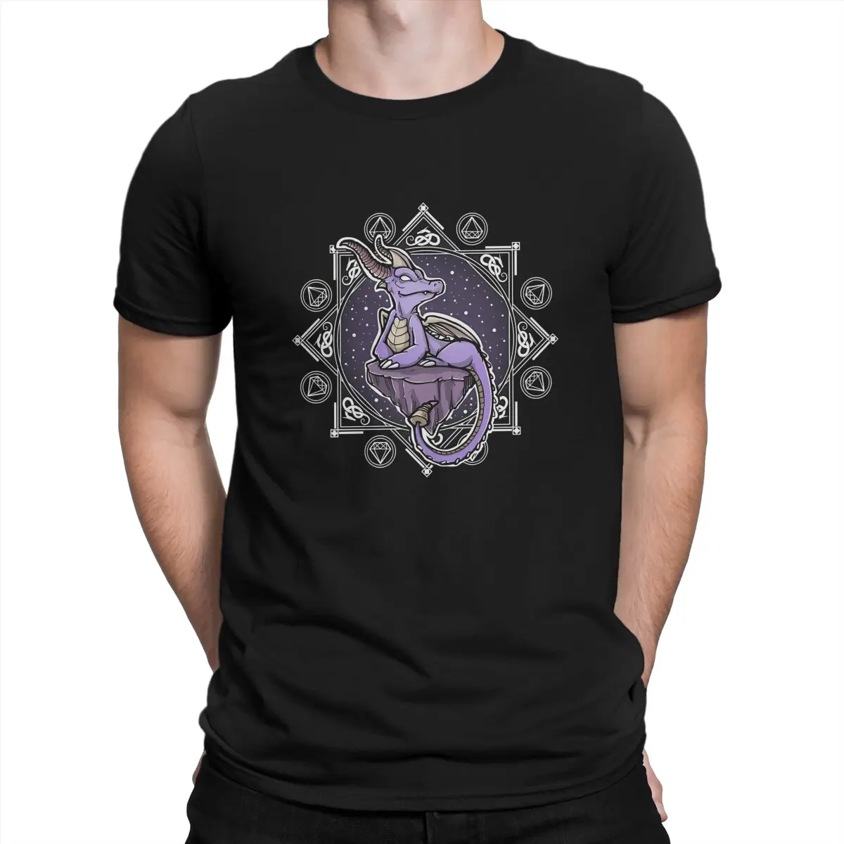 Spyro The Dragon Game Creative TShirt for Men Games Round Neck Pure Cotton T Shirt Personalize Gift Clothes OutdoorWear