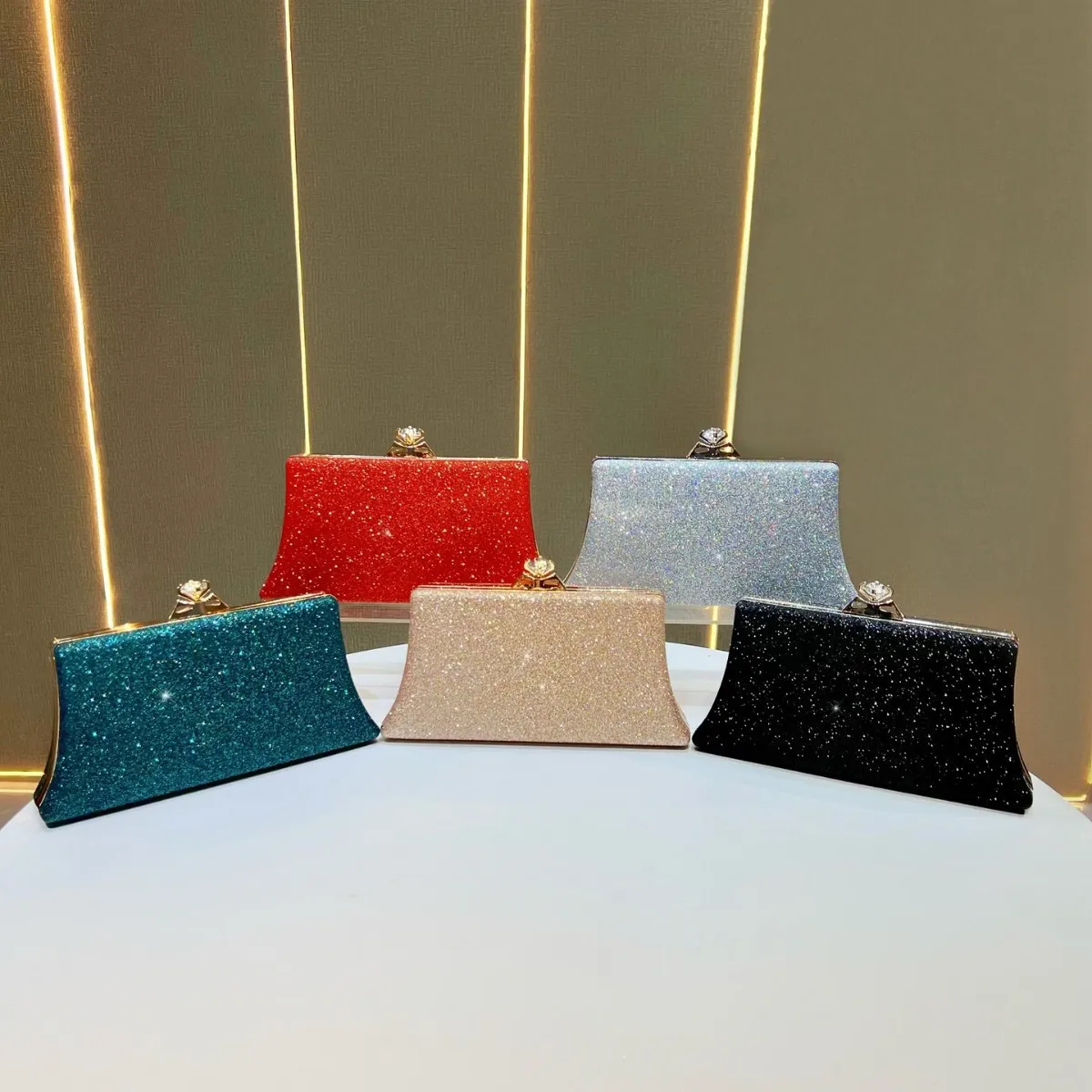 حقيبة يد المشاهير ذات الإحساس العالي، حقيبة عشاء عصرية بكتف واحد، حقيبة كروس #6