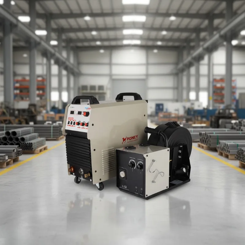 New Poney MIG-350NF 3Ph 380V Analogy Inverter Multi-Process MAG/GMAW Flux Industrial Welding Equipment