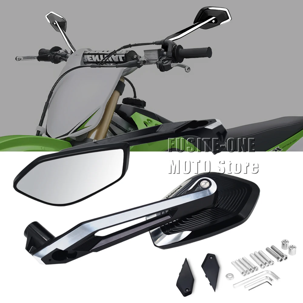 

For Kawasaki KX250F KX450F Motorcycle accessories motorcycle rearview mirror motorcycle side mirror