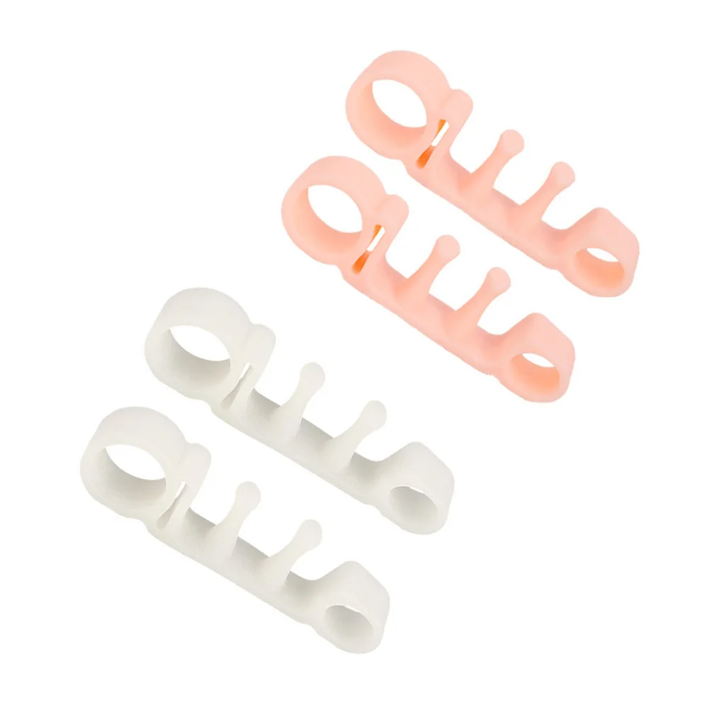 

Toe Separator Snail Shape Bunion Corrector Foot Care Tool Pain Relief Hallux Valgus Correction 5 Holes Sebs Material
