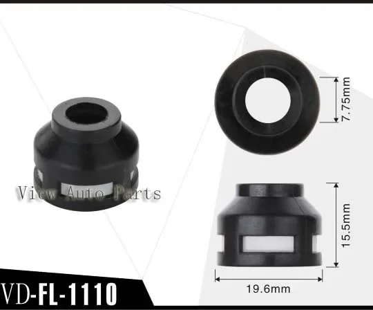 500 مجموعة من مجموعات إصلاح وخدمة الحاقن بما في ذلك الفلتر Viton O-Rings غطاء بلاستيكي VD-RK-0041 #3