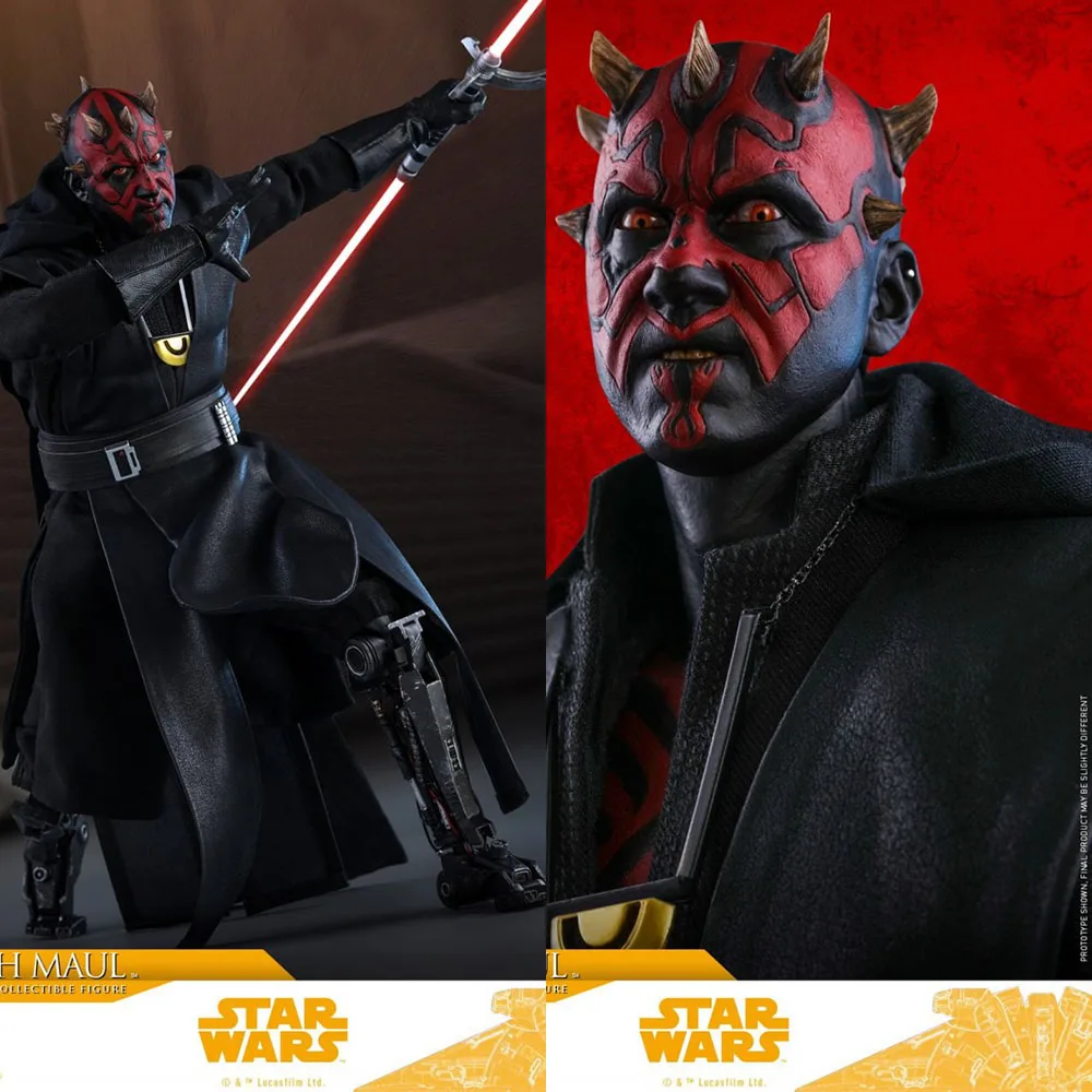 Оригинальный HOTTOYS DX18 масштаб 1/6, «Звездные войны», Darth Maul 2,0, полный набор, 12 дюймов, мужская фигурка солдата, модель тела, игрушки, подарки для фанатов