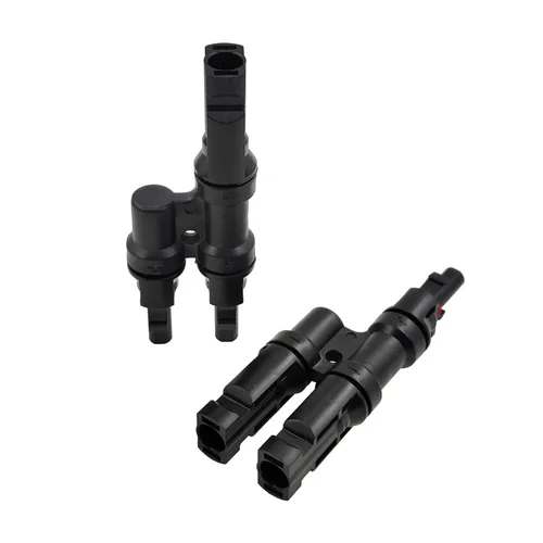 Imagen 2 del producto 1 par IP67 conector Solar fotovoltaico aprobado 2 a 1 T rama macho y hembra Solar 100% PP0 paralelo DIY MC2.5 4 MC6Solar Kits sistema