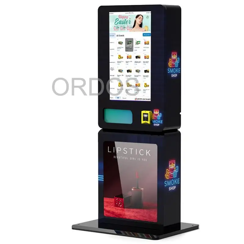 Wall-Mounted Trading Card Vending Machine Compact Token QR Code Payment Systems SDK Function 1-Year Warranty