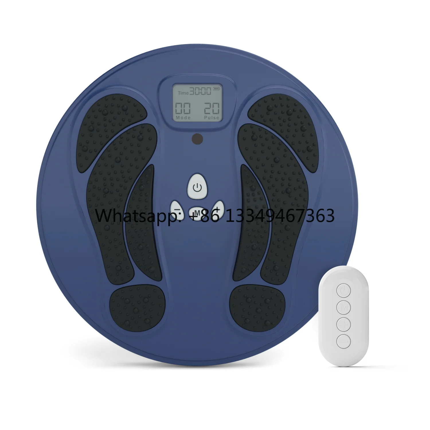 

Массажный коврик для стоп с индивидуальной настройкой, стимулятор мышц стоп, электрический вибрационный EMS-массажер для ног