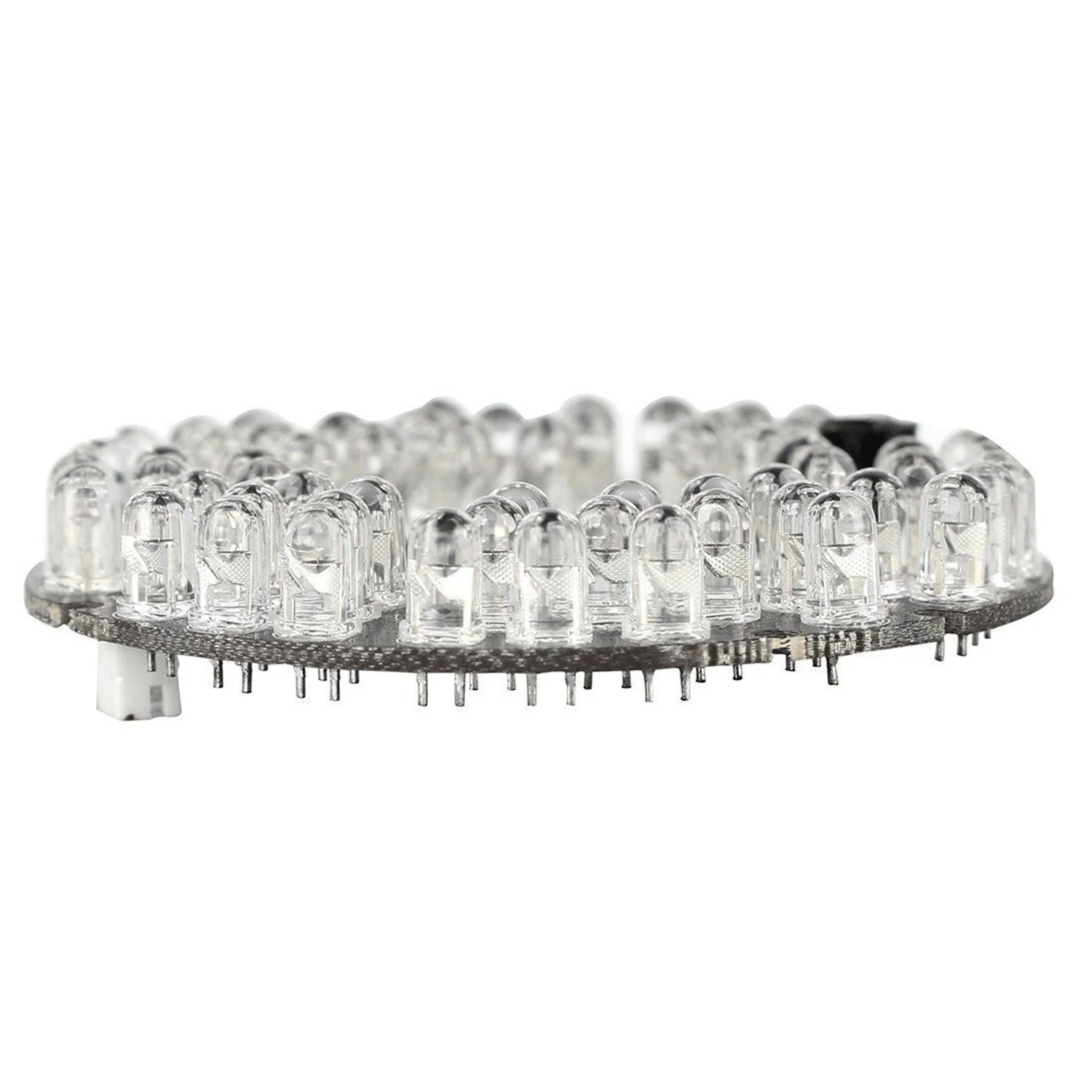 A37T-2Pcs كاميرا CCTV 10Mil 90 درجة أحمر 5 مم لمبة IR لوحة مصباح الأشعة تحت الحمراء - 24 LED و48 LED