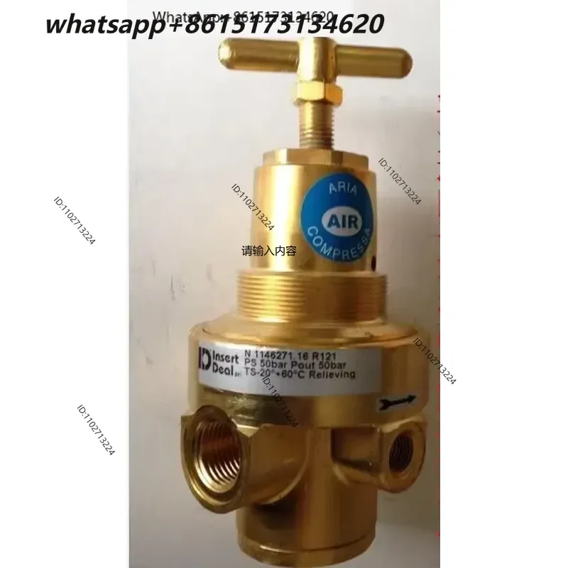 High Pressure Regulator for ID INSERT DEAL R123F1 R123 REL R121L1