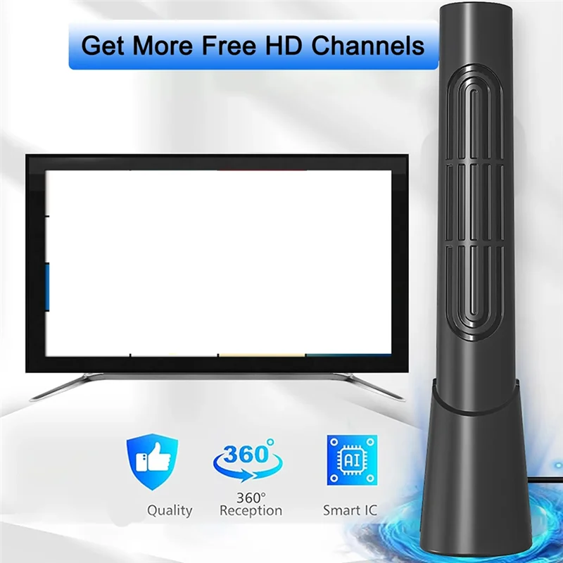 B27B هوائي التلفزيون الداخلي مع مكبر للصوت 46-862 متر طويل المدى 7000 4K 1080P الرقمية HD إشارة الداعم DVBT2 ATSC استقبال التلفزيون