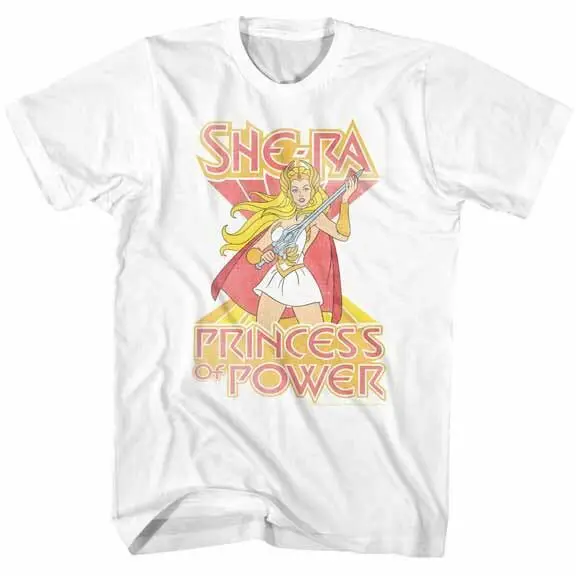 She-Ra Princess Of Power T-Shirt Sky Princess White New SM - 5XL