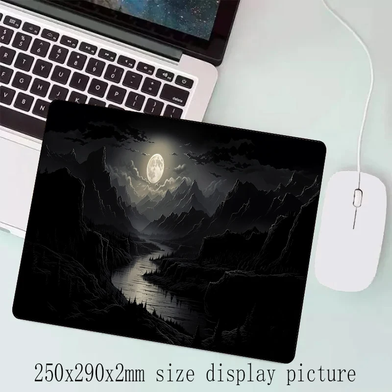 ليلة ضوء القمر لوحة ماوس كبيرة 900x400 عدم الانزلاق esport التعلم مكتب حصيرة لعبة لاعب لوحة الماوس ملحقات سطح المكتب منصات لوحة المفاتيح #2