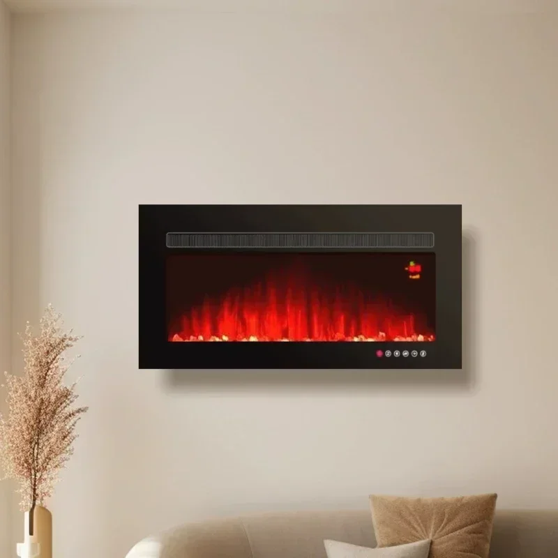 Fireplace core simulation flame embedded electronic fireplace decorative cabinet