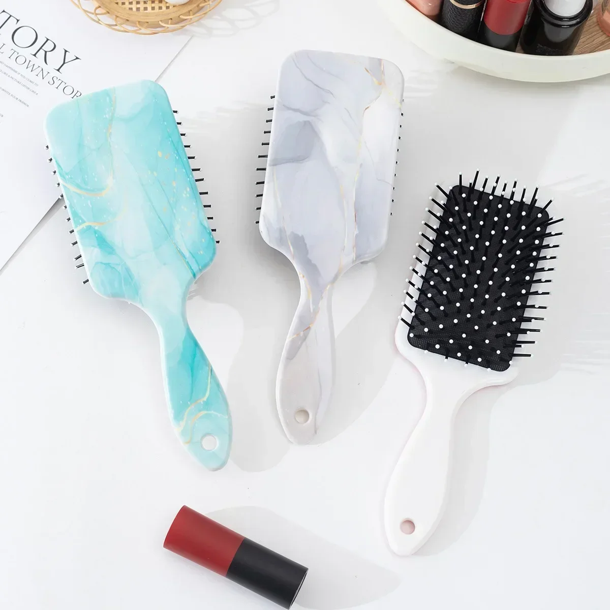 

2024 New Air Cushion Comb Hair Anti Tangling Scalp Massage Hairdressing Comb Hair Accessories Anti Static Hairdressing Comb