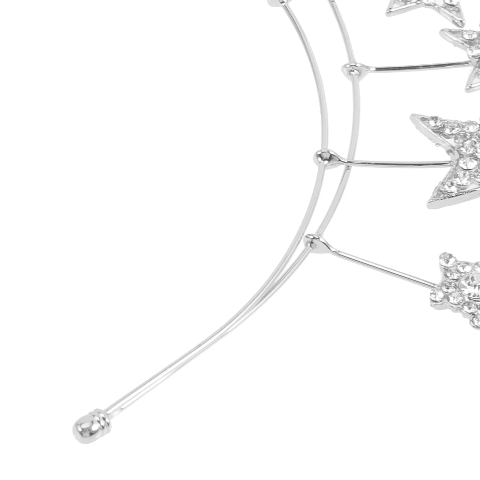 

Diamond Headband Bridal Headwear Star Headpiece Christmas Crown Alloy Hair Accessories Women's