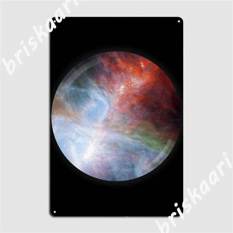 Orion Nebula Metal Plaque Poster Pub Wall Plaques Retro Tin Sign Poster