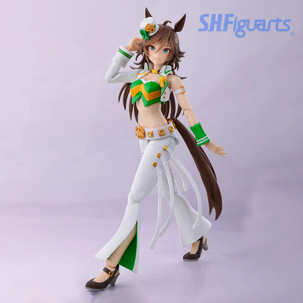 오리지널 정품 반다이 S.H.Figuarts SHF Umamusume Pretty Derby Clear Bliss Mr.CB 액션 피규어 애니메이션 피규어 박스형 모델 완구