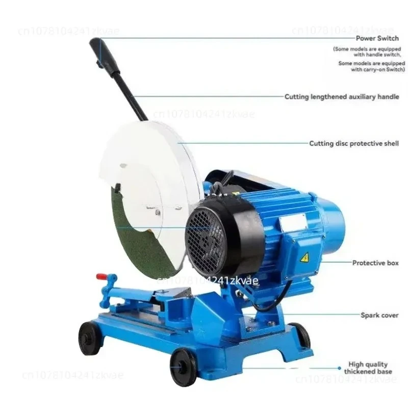 Metal Cutting Saw Tools High Power Profile Desktop Multifunctional Metal Steel Electric Cutting Machine