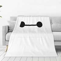 Healthcare Companion New Selling Custom Print Flannel Soft Blanket Baymax Healthcare Health Big Hero 6