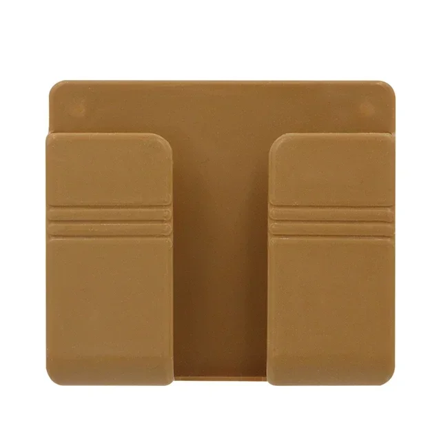 Punch Free Wall Mounted Storage Box Organizer TV Remote Control Storage Rack Home Office Mobile Phone Plug Charging Holder