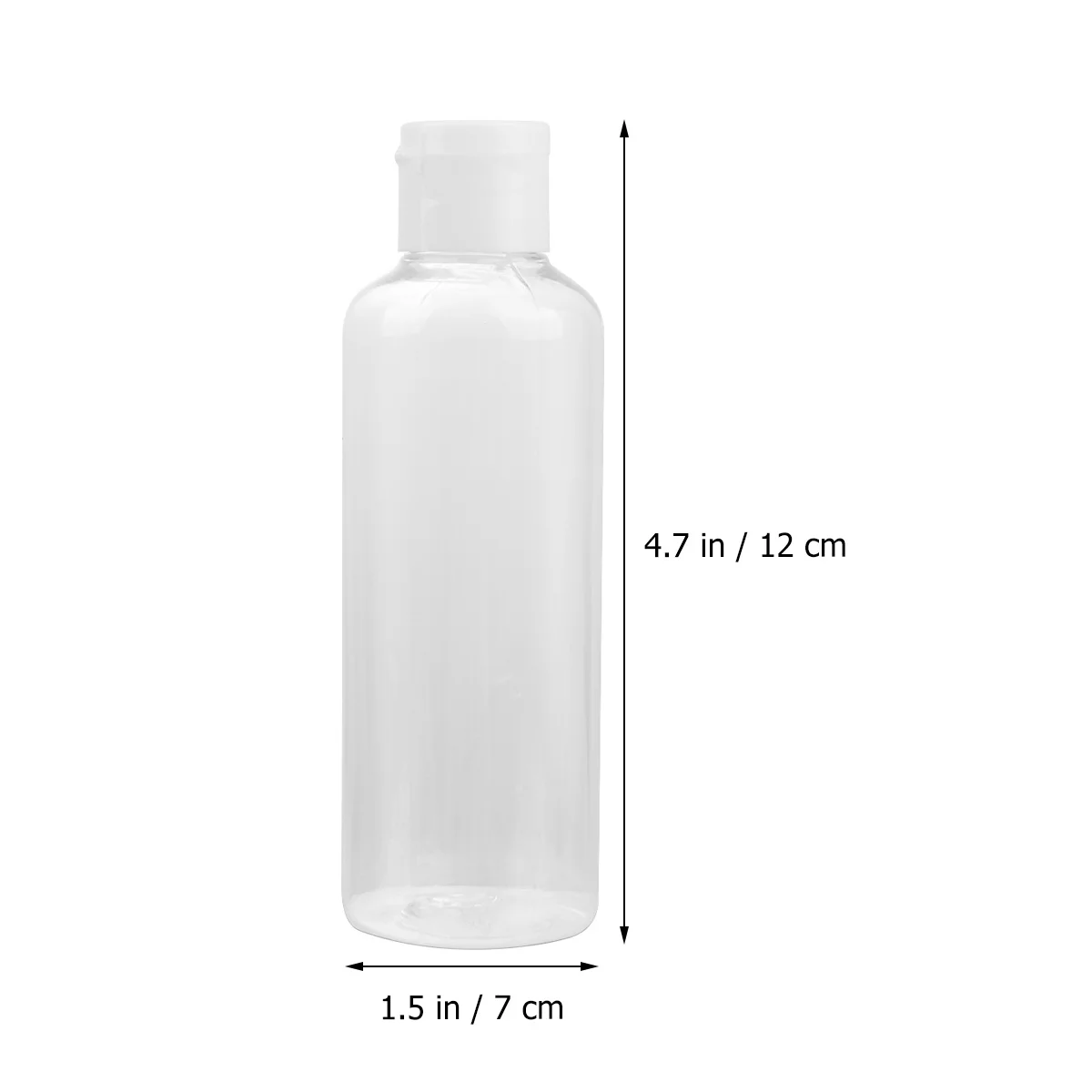 

30Pcs 100Ml Empty Bottles Lightweight Leakproof Subpackaging Containers for Travel Daily Use Refillable Emulsion Bottle