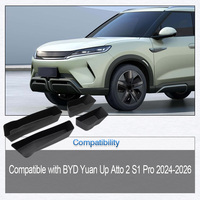 4pcs set For BYD Yuan Up Atto 2 S1 Pro 4-Door 2024 2025 2026 Car Front Rear Door Storage Boxes Interior storage accessories