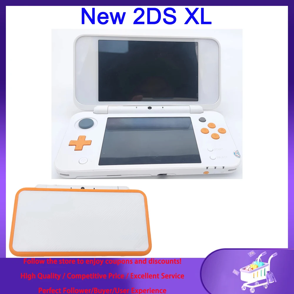 Neue 2ds xl auf lager! -Überholte Handheld-Spiele konsole Original Motherboard uns Japan Europa Version kostenlos 2ds 3ds Spiele