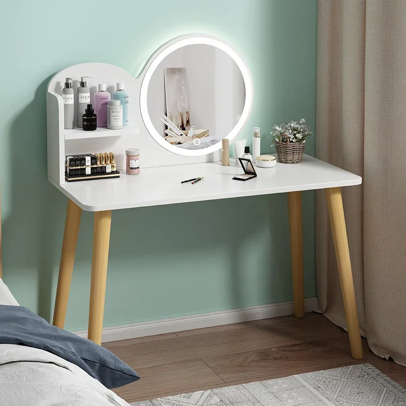 

Dresser Bedroom Makeup Table Modern Simple Small Apartment Table Girl Bedroom 2022 New Dresser