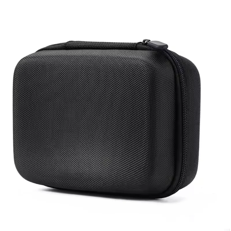 

Black EVA Hard Storage Box Travel Zipper Bag Shockproof Outdoor Tools Bag for Earphone Storage Case Accessories Makeup Bags