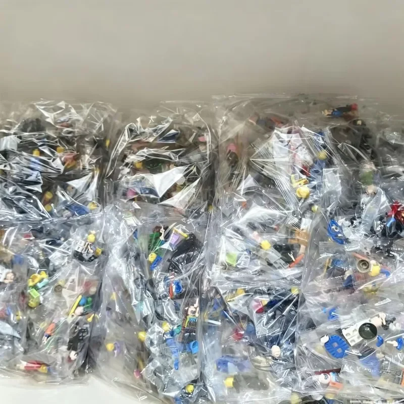 10/20/50/100/150Pcs Mixed Pack, Random Action Figures & Building Blocks, Theme: City, Military, Police, Soldier, Toy & Educati