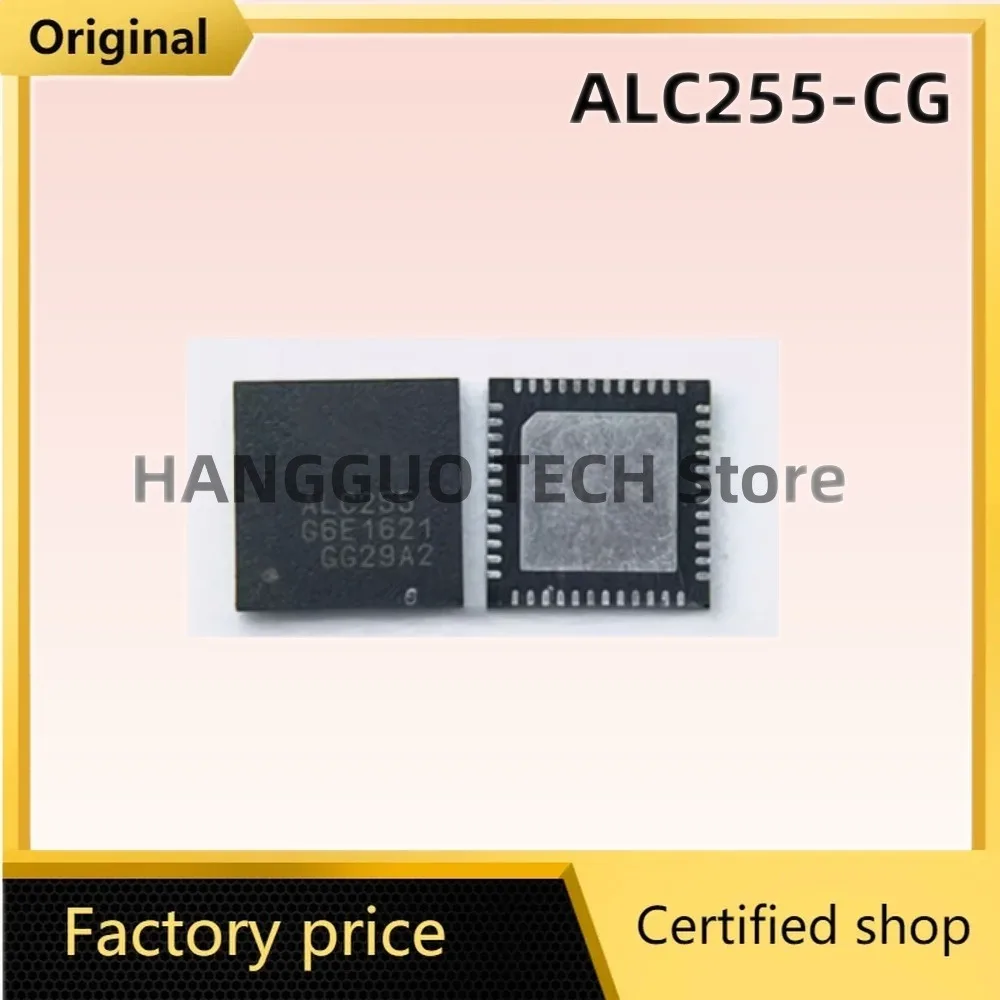 2PCS Original ALC255-CG QFN48 Audio Codec IC Chip Lot