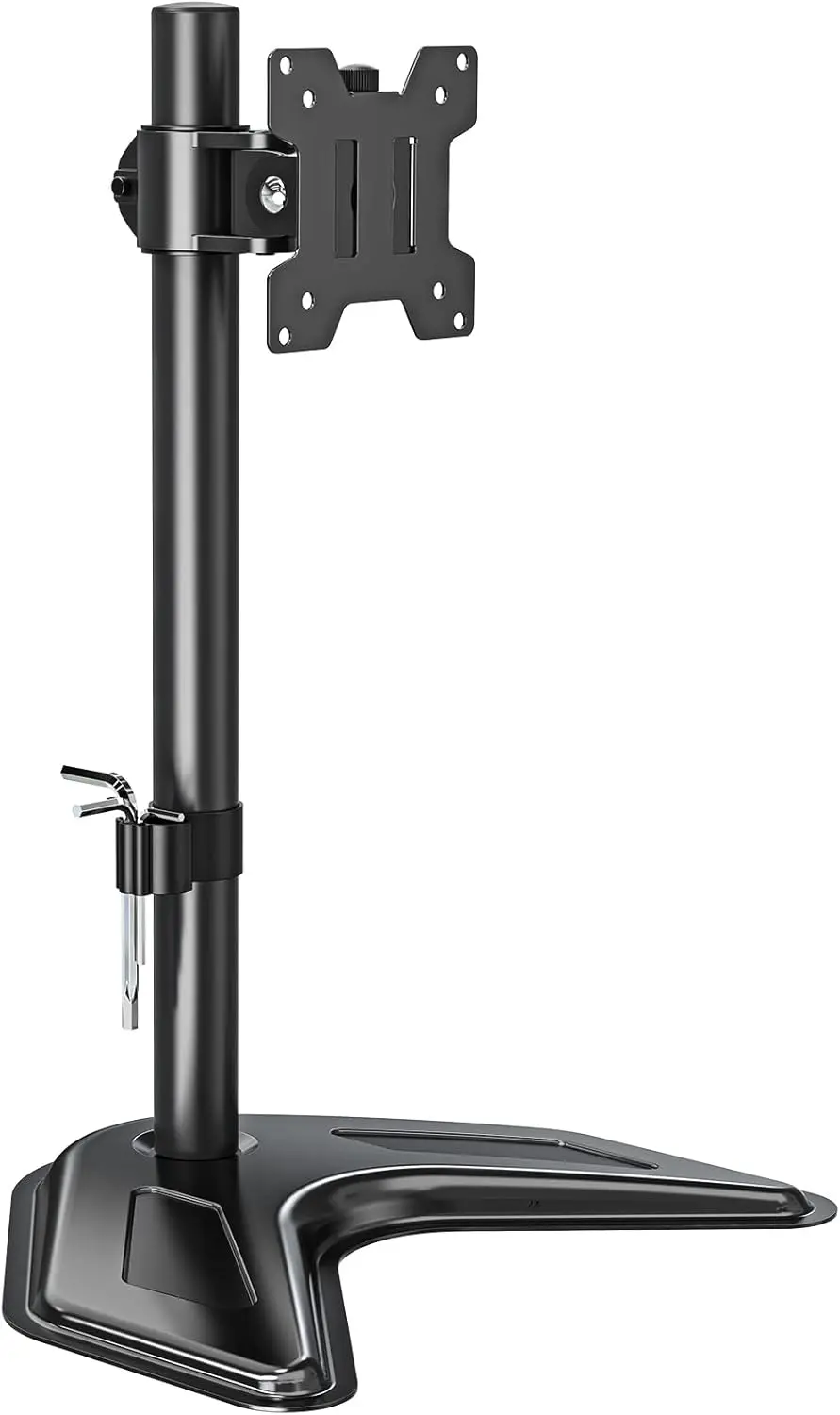 

Single Monitor Stands, Freestanding VESA Monitor Desk Mount Fits 13'' To 32'' Computer Screen with Height Adjustable