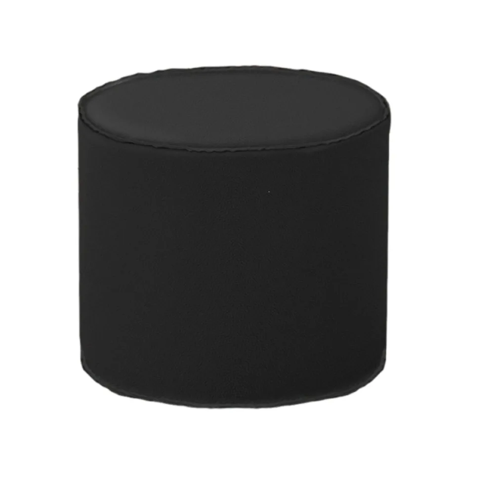Large Capacity Storage Stool Non-Slip Waterproof Cylinder Ottoman Minimalist No Fillings Sofa Stool
