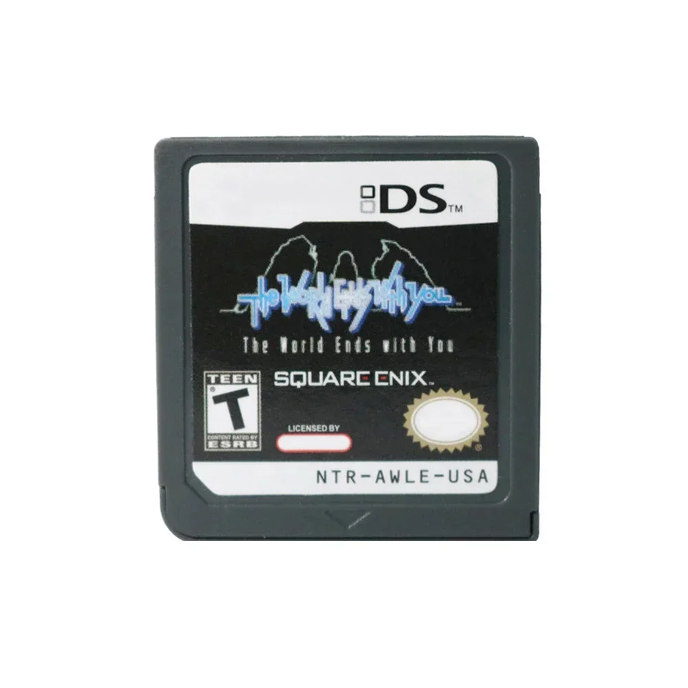 DS Games بطاقة صغيرة خرطوشة ألعاب الفيديو بطاقة وحدة التحكم نهاية العالم معك لـ NDS/3DS/2DSC