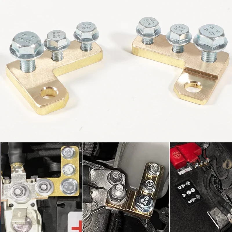 

Extreme Duty Battery Terminals for Jeep Wrangler JL & Gladiator JT 2018 2019 2020 2021 2022 2023 2024 2025