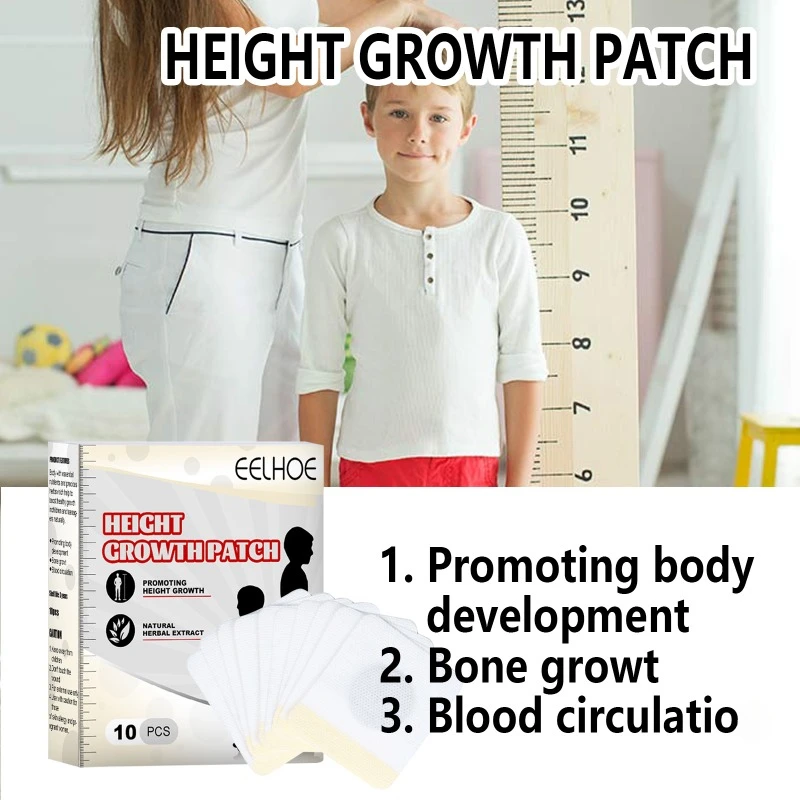 Height Enhancer Patch Height Increase Taller Medicine Sticker Promote Bone Cartilage Growth Medical Optimizing Nutrient Plaster