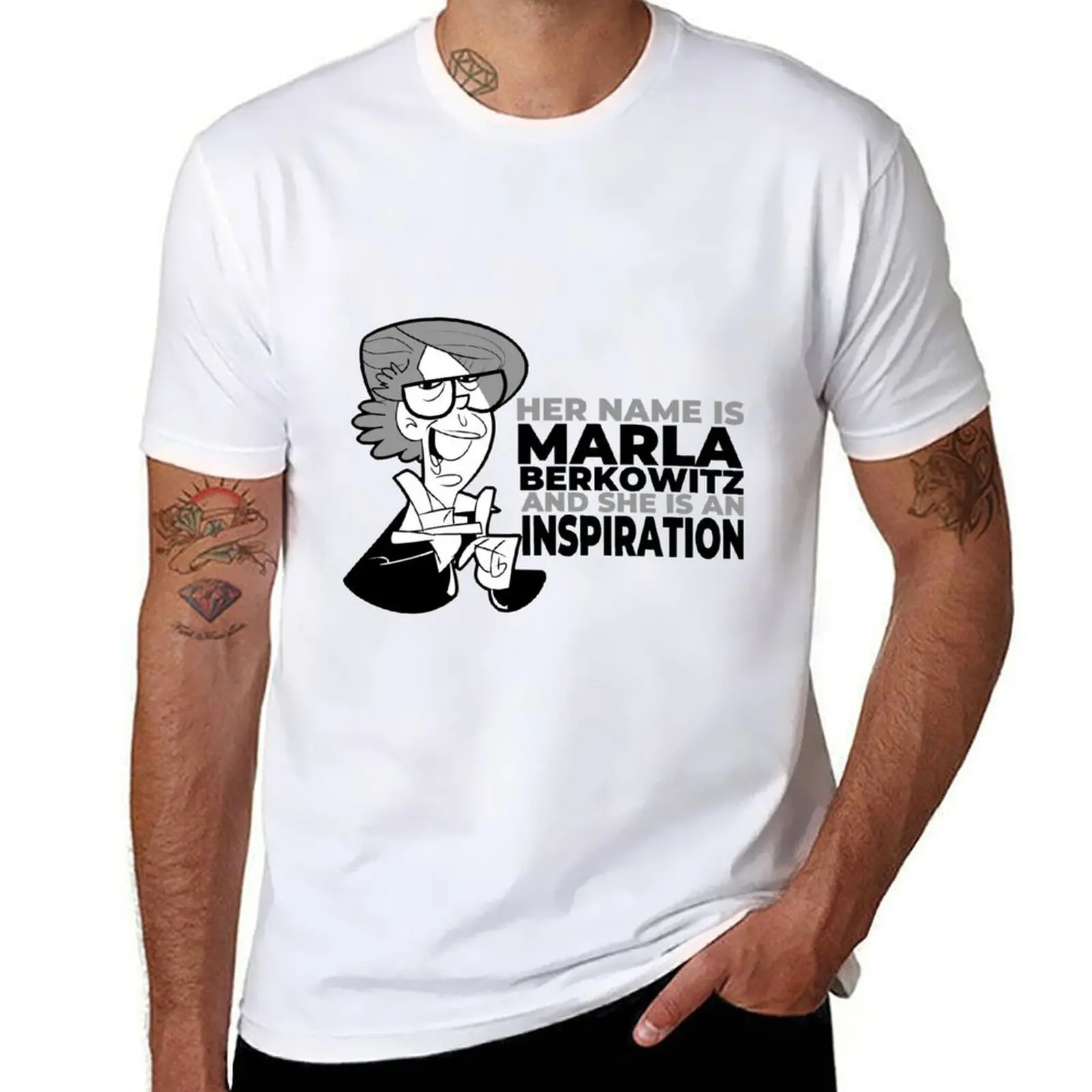

MARLA BERKOWITZ T-Shirt t shirts for man slim fit anime tshirt T-Shirt