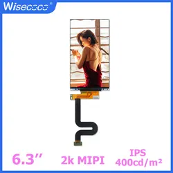 For Wanhao GR1 LCD Display 6.3 Inch 2K IPS 1440*2560 Mipi Display Diy Projector 3d Printer Screen Replacement