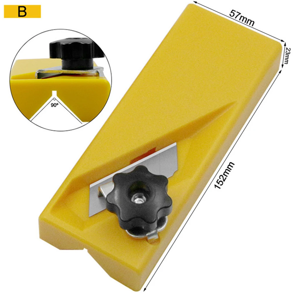 Single/Double Edge Trimmer Woodworking Hand Planer Flat Edge Chamfer Carpenter Trimming Knife Machine